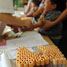 Chinese children being screened for Hepatitis B vaccine