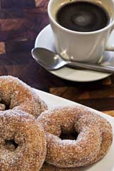 Coffee and doughnuts