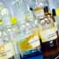 bottles of chemicals