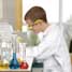 Student in lab