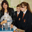 Sharmila Hanson and students
