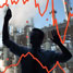 Stock market graph