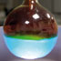 Flask with copper and nitric acid reaction