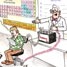 Cartoon of student feedback in a lecture