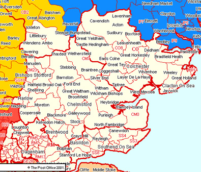 Essex Section Map