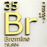 Two-step bromine attack