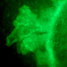 Atomic movements of GFP