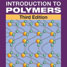 Book cover - Introduction to polymers