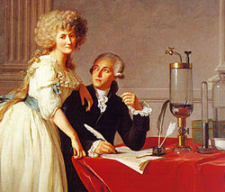 Lavoisier and his wife