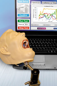 Spectrometer for dentists
