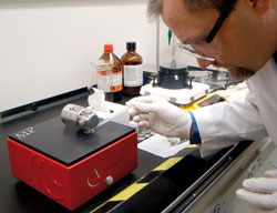 Spectrometer for dentists