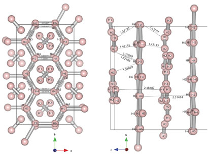 Graphene-like hydrogen