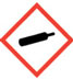 Gases under pressure hazard symbol