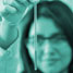 Woman holding NMR sample