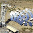 The Hydrosol II plant (foreground) concentrates the sun's rays