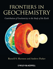 Book cover - Frontiers in geochemistry: contribution of geochemistry in the study of the earth