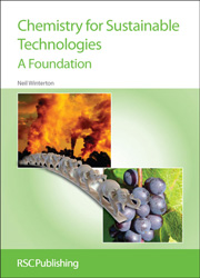 Book cover - Chemistry for sustainable technologies: a foundation
