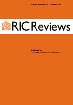 Cover image for Royal Institute of Chemistry Reviews, select for current issue