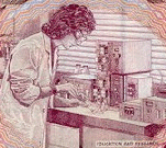 Detail from Scottish £20 note