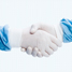 Shaking hands
