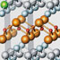 Schematic crystal structure 