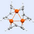 Trimetallic molecule