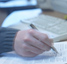 Image of person completing USR