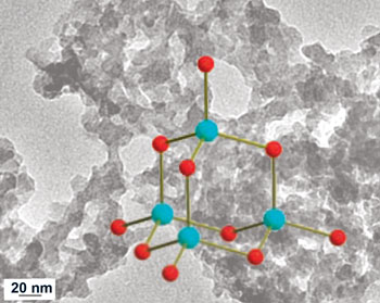 Chalcogels stabilised by metal centres