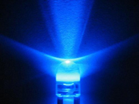 Blue LEDs are still rare