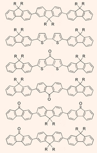 Structures of conjugated oligomers