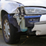 Paint damage from car accident