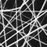 Nanofabric made from polymer fibres