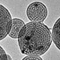 Maghemite-silica composite microspheres
