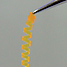 Orange polymer spiral