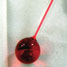 A liquid-in-glass thermometer containing an ionic liquid
