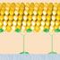 Kinesin motor proteins moving along a microtubule