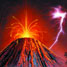 Volcanic eruption