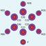 Charge density map