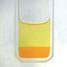 Separated state of the microemulsion