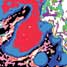 Segment of an FTIR image of tumour tissue