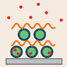 Drug release from a tannic acid-micelle film