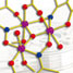 single molecule magnet structure on background of hard disk