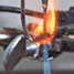 Combustion of a hanging drop of the colloidal coal suspension