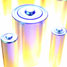 Batteries powered by light