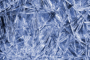 Ice crystals