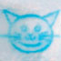 Picture of a cat printed with the enzyme-catalysed printing process