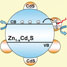 Zinc-cadmium sulfide complexes doped with cadmium sulfide quantum dots