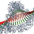 Oligopeptide-polymer derivatives comprising a flexible polymer segment terminally attached to a beta-sheet-forming oligopeptide segment