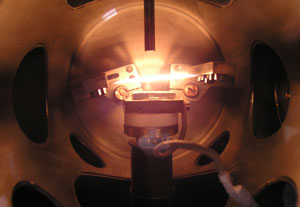 Hot-filament CVD chamber