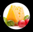 Cheese and tomatoes